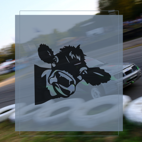 Sticker cow