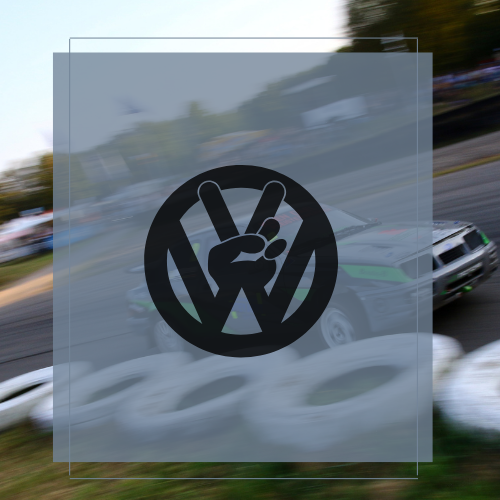 Sticker VW peace