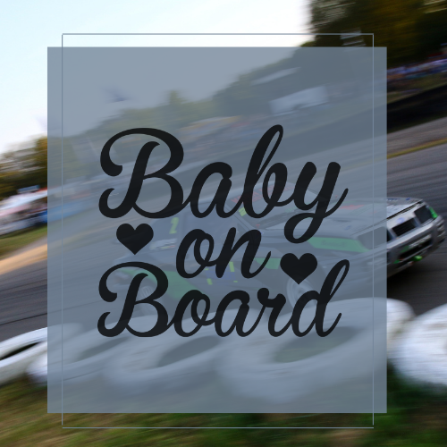 Sticker Baby on board