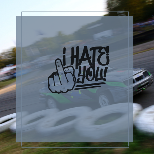 Sticker I hate you