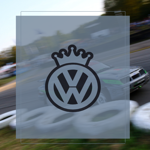 Sticker VW crown