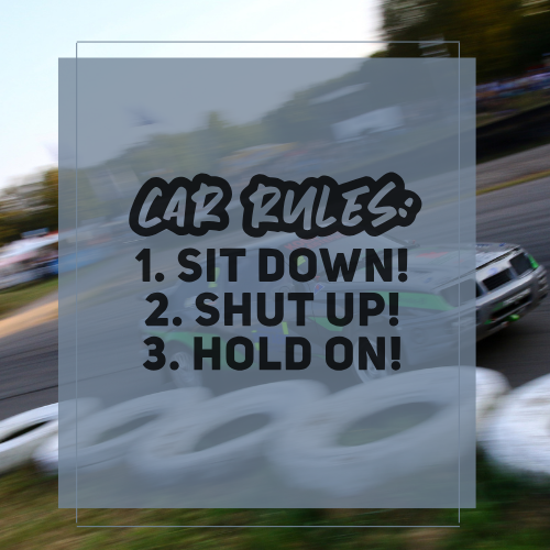 Sticker Car rules