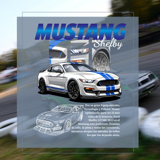 Print Mustang